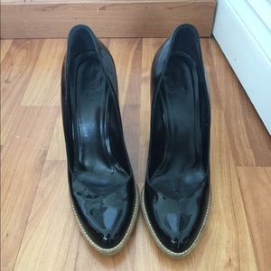 Gucci Patent Leather Platform Heels